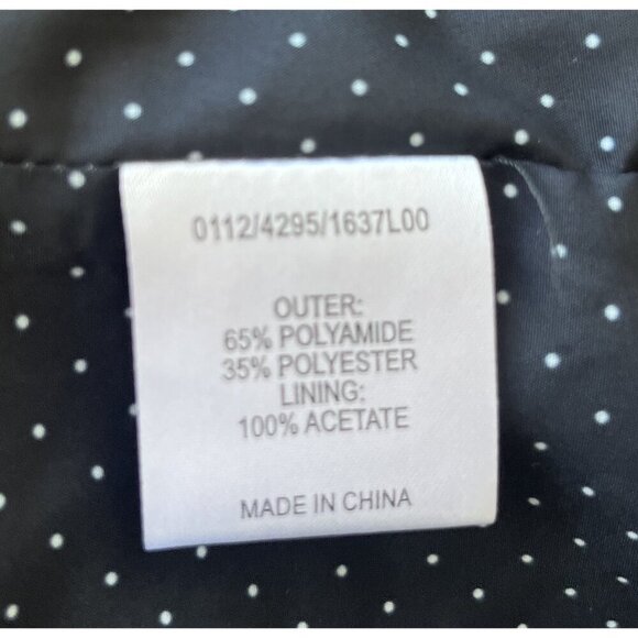 Hobbs London Quilted Jacket UK 10 US 6 Navy Blue - Picture 6 of 6